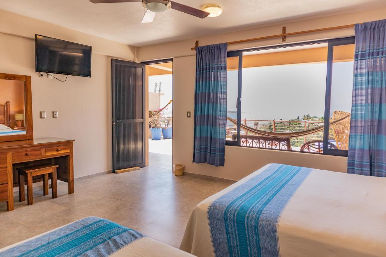 פוארטו אסקונדידו Hotel El Mirador מראה חיצוני תמונה