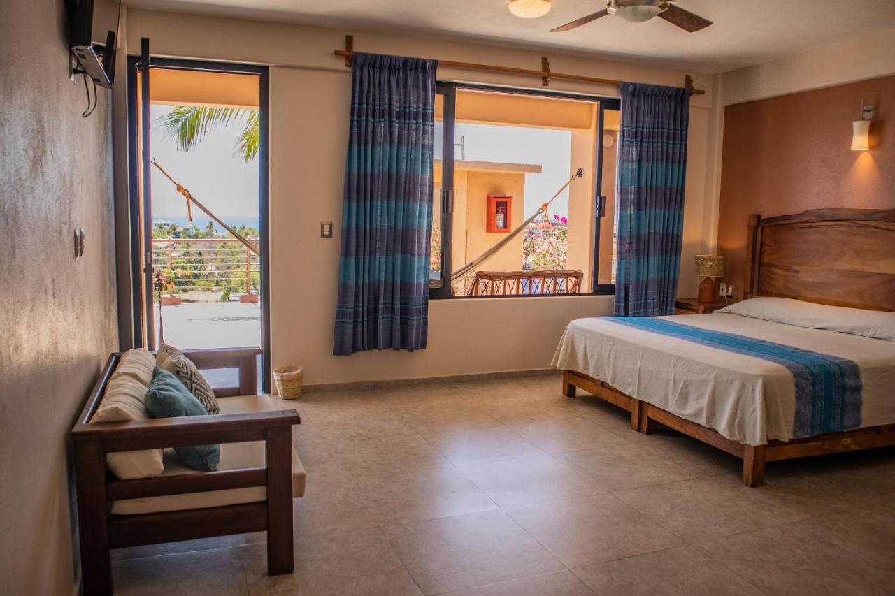 פוארטו אסקונדידו Hotel El Mirador מראה חיצוני תמונה